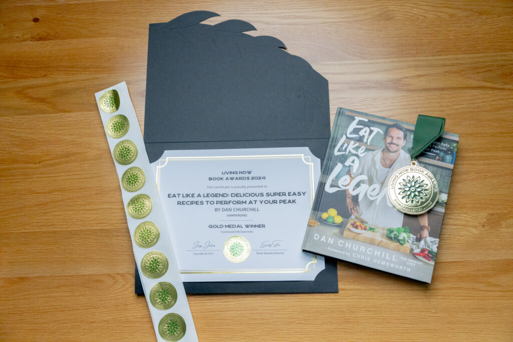 Living Now Book Awards Medalist Packet on Table